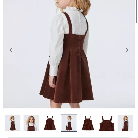 Janie and Jack Brown The Corduroy Jumper NWT - Picture 4 of 7